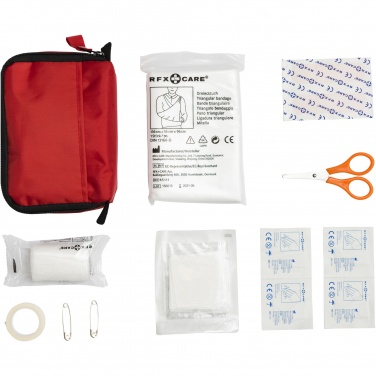 Logo trade corporate gifts image of: Save-me 19-piece first aid kit